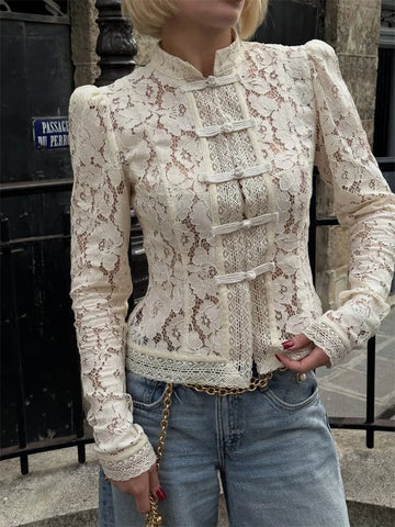 Elegant Lace Blouse