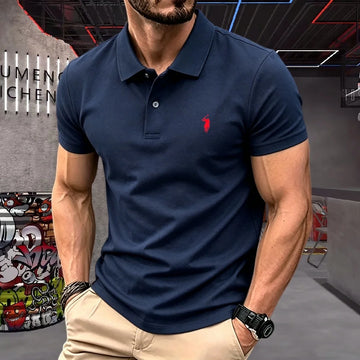 Luxury Embroidered Polo Shirt